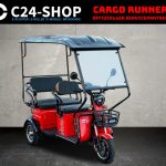 CARGO RUNNER Passanger + Dach | 72V 20AH
