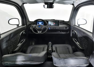 NELIO R4 TWIN VRLA | 45km/h Microcar Kabinenroller 4-Rad Elektroauto ...