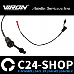 Ladeanschluss DC-IN Ladebuchse mit Gummiabdeckung | Ersatzteile für E-Scooter Viron XI-700-S