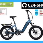 DERUIZ | PERIDOT 2025 | Tanzanite Blue (dunkelblau) | Klapprad E-Faltrad | E-BIKE | Heckmotor 2026