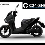 HORWIN SK3 PLUS 72V/45Ah | Schwarz matt | E-Roller 100km/h mit Straßenzulassung