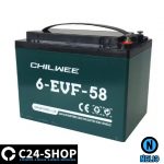 1x 12V 58Ah Batterie AGM GEL Lead Acid Blei-Gel-Batterie Bleibatterie VRLA TNE12-65 6-DMF-58 6-EVF-58 für Kabinenroller Micorcars Elektrofahrzeuge nach Verfügbarkeit Chilwee Tianneng Xupai