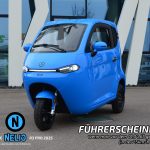 NELIO R3 "PRO" NELIOBLAU | 25km/h Kabinenroller 3-Rad Microcar Dreirad Elektroroller | 4176Wh Akku 72V 58Ah Lead-Acid (VRLA) | Führerscheinfrei möglich | gebraucht nur 6 Monate alt