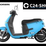 HORWIN EK1 Comfort Range 72V/36AH | BLUE BLAU | E-Roller 45km/h mit Straßenzulassung