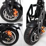 Rolektro E-Joy 20 Lithium, Schwarz, 20 km/h | E-Roller mit Straßenzulassung inkl Gepäckträger und Korb (Kopie) – Bild 7