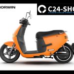 HORWIN EK1 Comfort Range 72V 36AH Limited Edition | ORANGE NEON MATT | 50er Elektroroller E-Roller 45km/h mit Straßenzulassung