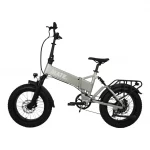 E-Faltrad MATE X EVO | 840Wh | Silver Comet | 20 Zoll – Bild 6