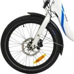 E-Faltrad UrbanBiker Mini | 540Wh | Weiß | 20 Zoll – Bild 5
