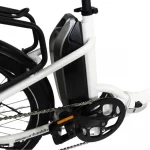 E-Faltrad UrbanBiker Mini | 540Wh | Weiß | 20 Zoll – Bild 3