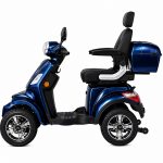 NELIO E-QUAD W4 Elektromobil 60V 30Ah Blau