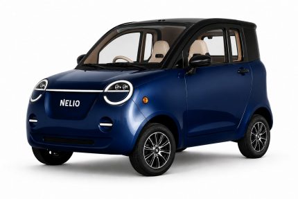 NELIO R4 JOY LFP 120 in Marineblau Metallic – 45 km/h Elektro-Kabinenroller mit 6.240 Wh LFP-Lithium-Akku