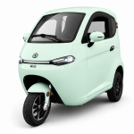 🟢 NELIO R3 COMFORT LFP 120 | 25km/h Kabinenroller 3-Rad Microcar Dreirad Elektroroller | 5760Wh Akku 72V 80Ah LiFePo4 Lithium | Führerscheinfrei möglich | Mint