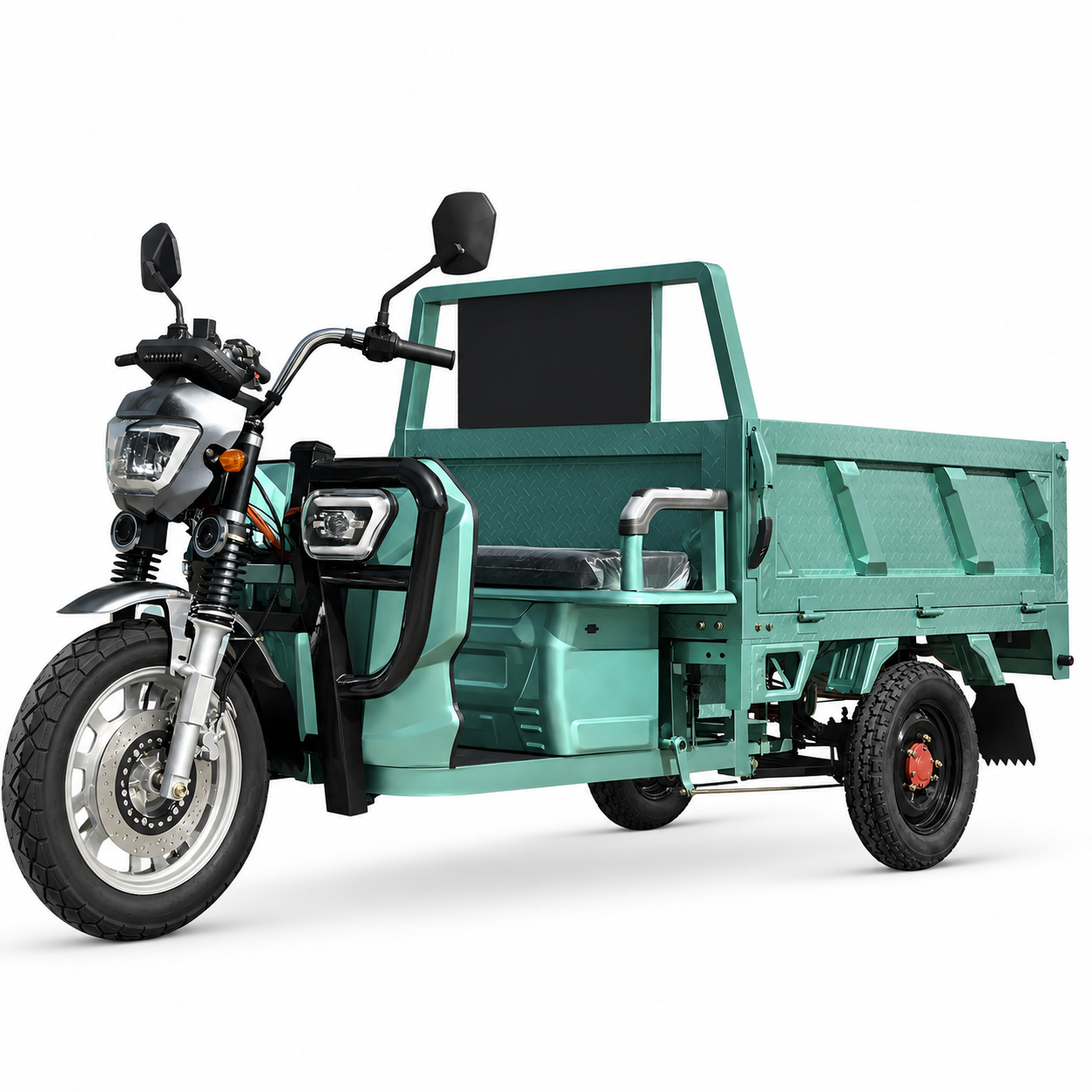 9add9f1f-4d26-4e8a-8b19-43f3e62784a1 🟢 NELIO CARGO W3 BIG CABRIO V2 | 25km/h Elektrofahrzeug Cargomobil (auch 45km/h) Elektrolastendreirad Elektroroller | Führerscheinfrei möglich – Bild 1