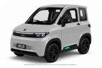 NELIO R4 TWIN LFP 240 AC | SONDERMODELL G240 | 45km/h Microcar Kabinenroller 4-Rad Elektroauto SIDE BY SIDE | LiFePo4-Lithiumbatterie Reichweite bis zu 240km mit Klimaanlage | Platingrau